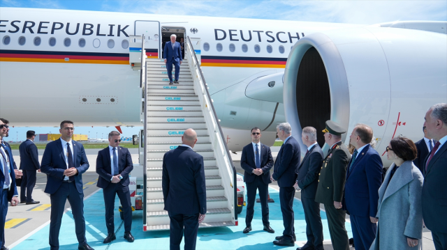 Almanya Cumhurbaşkanı'nı İstanbul Valisi karşıladı, İmamoğlu'yla görüştü