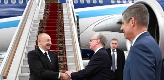 Azerbaycan Cumhurbaşkanı İlham Aliyev, Rusya'ya resmi ziyaret gerçekleştirdi