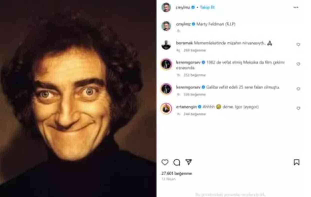 Cem Yılmaz ve Serenay Sarıkaya restleşti m? Cem Yılmaz ve Serenay Sarıkaya ne paylaştı? Cem Yılmaz ne dedi?