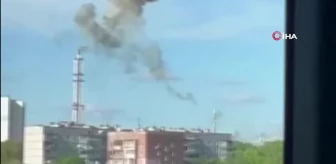 Rusya, Ukrayna'nın Harkov şehrindeki TV kulesini vurdu
