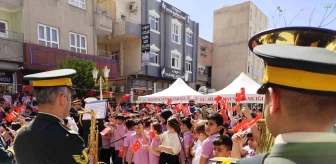 Silopi'de 23 Nisan kutlamalarında bando konseri