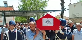 Cizre'de meydana gelen trafik kazasında hayatını kaybeden Jandarma Astsubay Kıdemli Çavuş Halil Kurt toprağa verildi