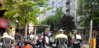 Eskişehir'de trafik denetimlerinde 41 motosiklet ve motorlu bisiklet sürücüsüne ceza