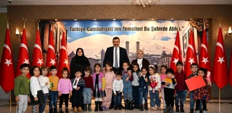 Erzurum Valisi Mustafa Çiftçi, 23 Nisan Ulusal Egemenlik ve Çocuk Bayramı'nı kutladı
