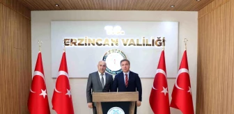 Azerbaycan Kars Başkonsolosu Erzincan Valisi'ni ziyaret etti
