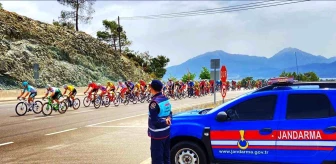 Cumhurbaşkanlığı Bisiklet Turu'nda Jandarma Güvenliği