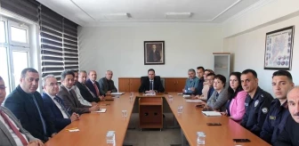 Bolvadin'de Kaymakam Başkanlığında Koordinasyon Toplantısı Yapıldı