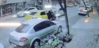 Bursa'da zincirleme kaza kamerada