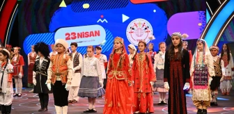 Cumhurbaşkanı Yardımcısı Cevdet Yılmaz, 23 Nisan Çocuk Şenliği'nde konuştu