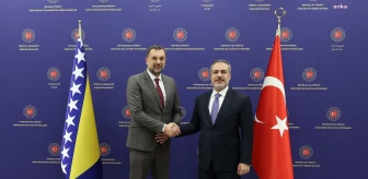 Dışişleri Bakanı Hakan Fidan, Bosna-Hersek Dışişleri Bakanı Elmedin Konakoviç ile görüştü
