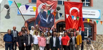 Zonguldak'ta Fener İlkokulu'nda 23 Nisan coşkusu