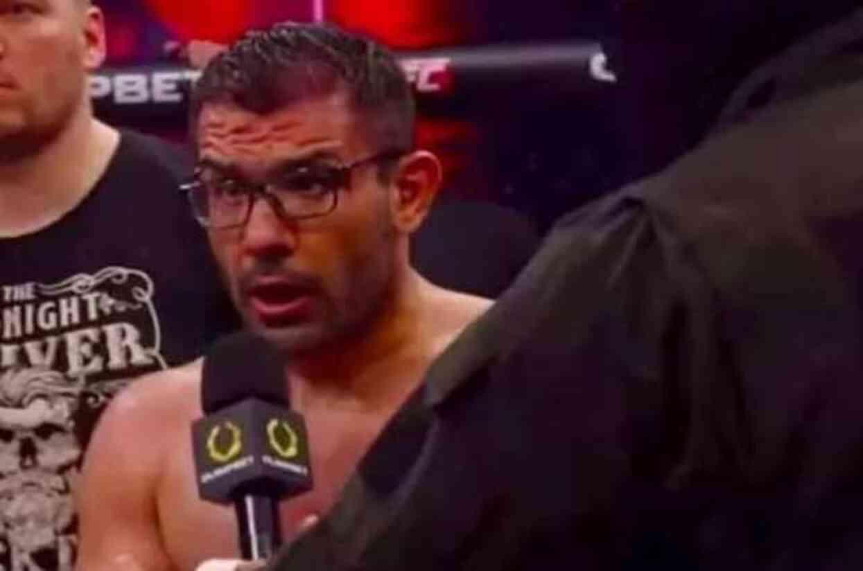 İranlı dövüşçü Ali Heibati, ring kızına tekme attığı için ömür boyu men cezası aldı İranlı dövüşçü Ali Heibati, ring kızına tekme attığı için ömür boyu men cezası aldı