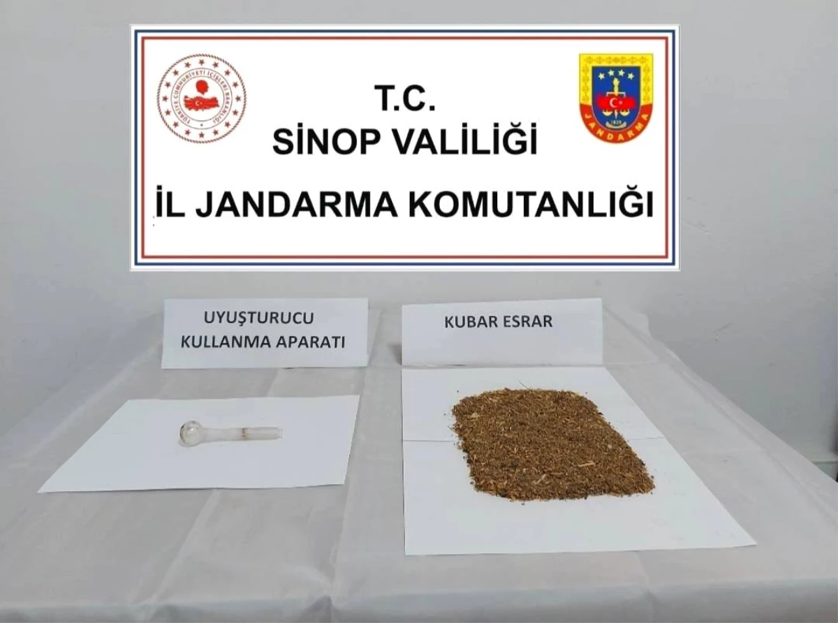 Sinop'ta Uyuşturucu Operasyonu: 83 Gram Esrar Ele Geçirildi