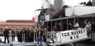 TCG Nusret Müze Gemisi İzmir'de Ziyarete Açıldı