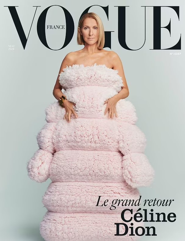 Vogue dergisine üstsüz poz veren Kanadalı şarkıcı Celine Dion, hastalığına karşı verdiği mücadele hakkında konuştu