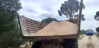 Aydın'da Maden Ocağından 4,5 Ton Kuvars Çalan Şahıslar Yakalandı