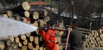 Bolu Göynük'te Orman Yangını Tatbikatı Düzenlendi