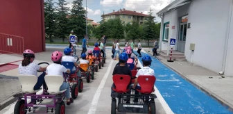 Eskişehir'de Öğrencilere Trafik Eğitimi Verildi