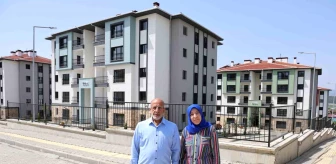 Kahramanmaraş'ta depremzede aileler yeni konutlarına taşındı