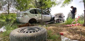 Diyarbakır Sur ilçesinde otomobil takla attı, 3 kişi yaralandı