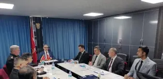 Konya Valisi Vahdettin Özkan, Ereğli'de güvenlik toplantısı düzenledi