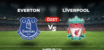Everton Liverpool maç özeti ve golleri izle! (VİDEO) Everton Liverpool maçı özeti! Golleri kim attı, maç kaç kaç bitti?