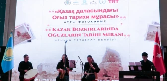Kazakistan'da 'Kazak Bozkırlarında Oğuzların Tarihi Mirası' konulu fotoğraf sergisi açıldı