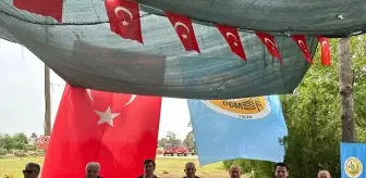 Antalya Serik'te Orman İşletme Müdürlüğü personeline yangınla mücadele eğitimi düzenlendi