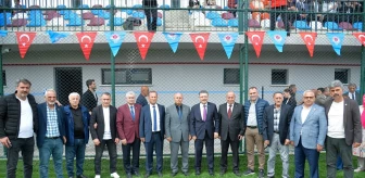 Trabzon'un Faroz Futbol Sahası Yenilenerek Hizmete Açıldı