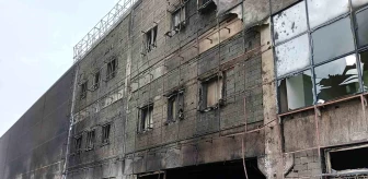 Ankara'da Medikal Fabrikasında Yangın Çıktı