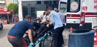 Aydın'da motosiklet ve otomobilin karıştığı kaza