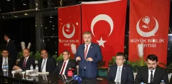 BBP Genel Başkanı Mustafa Destici: Aynı çıkarlar doğrultusunda mücadele ettiğimizde ülkemiz daha huzurlu hale gelecektir