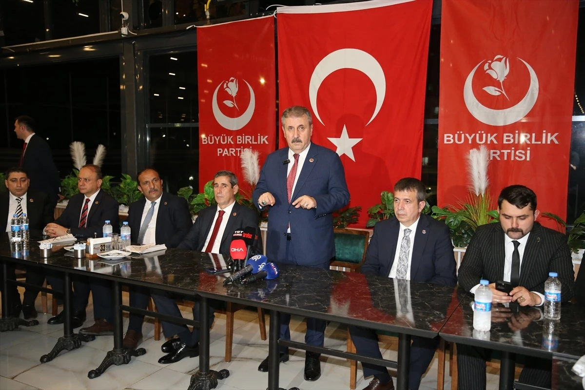 BBP Genel Başkanı Mustafa Destici: Aynı çıkarlar doğrultusunda mücadele  ettiğimizde ülkemiz daha huzurlu hale gelecektir - Haberler