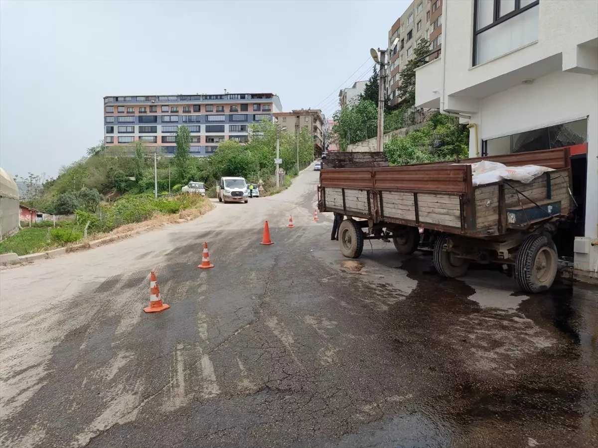Bursa'da traktör kazası: 2 kişi yaralandı