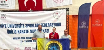 ÜNİLİG Karate Türkiye Şampiyonası'nda İstanbul Beykent Üniversitesi öğrencisi Buse Kaya madalya kazandı