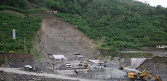 DSİ Samsun Bölge Müdürü Salıpazarı Barajı inşaatını inceledi