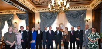 Antalya Valisi İskandinav Büyükelçileri Kabul Etti