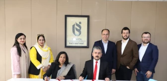 Isparta Uygulamalı Bilimler Üniversitesi ve Pakistan Kinnaird Üniversitesi Arasında Akademik İşbirliği Protokolü İmzalandı