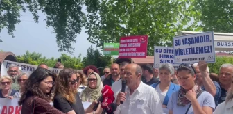 İznik Halkından İznik Gölü'ne 150 Metre Uzaklıkta Yapılması Planlanan Tesise Protesto: 'İznik İkinci Dilovası Olacak'