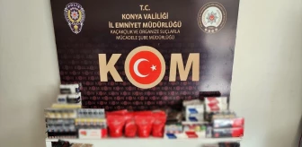 Konya'da Kaçakçılık Operasyonu: 8 Şüpheli Gözaltına Alındı