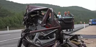 Tavşanlı'da trafik kazası: 1 ölü, 1 ağır yaralı