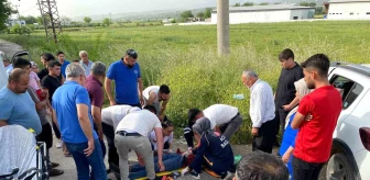Osmaniye'de motosikletle otomobil çarpıştı: 3 yaralı