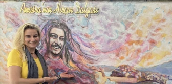 Rus Ressam Amasra'yı Ebru Sanatıyla Buluşturuyor
