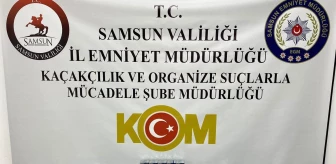 Samsun'da Kaçak Sigara Operasyonu