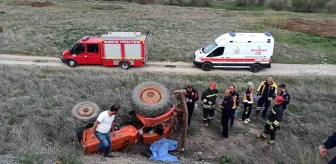 Konya'da traktör kazası: Sürücü hayatını kaybetti