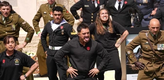 Yeni Zelanda askerleri Çanakkale'de 'haka' dansı yaptı