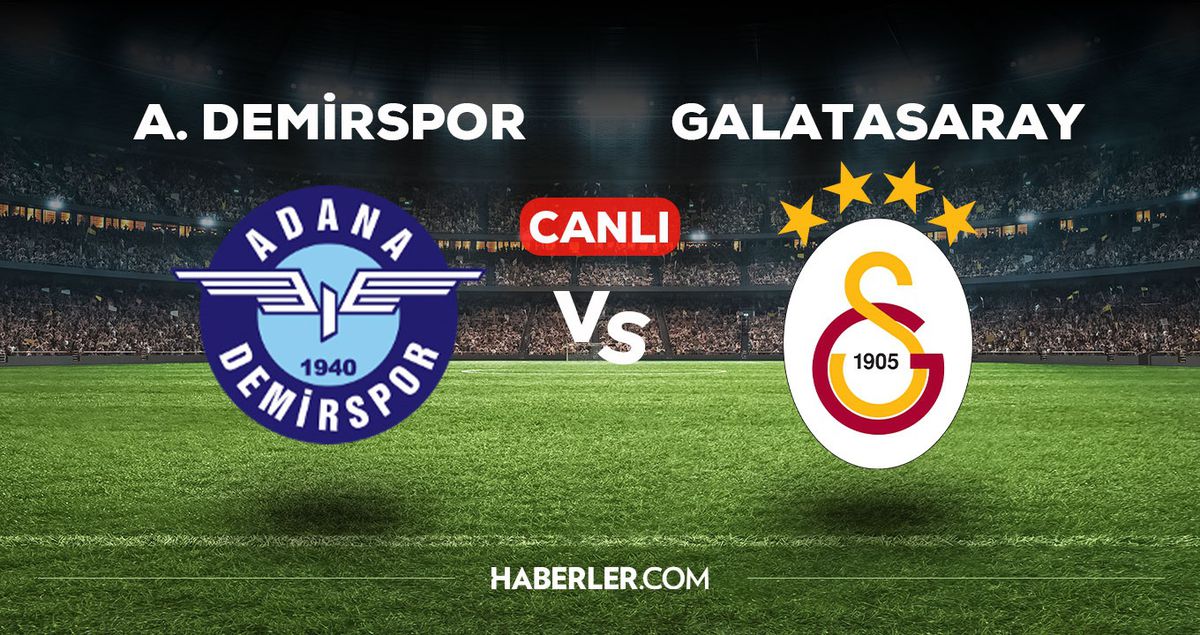 Adana Demirspor Galatasaray maçı CANLI izle! 26 Nisan Adana Demirspor GS maçı canlı yayın nereden ve nasıl izlenir?