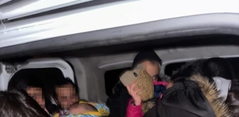 Çanakkale'de 8 düzensiz göçmen yakalandı, 1 şüpheli gözaltına alındı