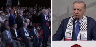 Cumhurbaşkanı Erdoğan, İsrail'e bir kez daha 'One Minute' dedi! Salondakiler ayakta alkışladı