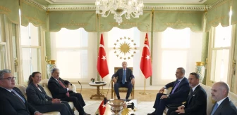 Cumhurbaşkanı Erdoğan, Yeni Zelanda Başbakan Yardımcısı ve Dışişleri Bakanı'nı kabul etti